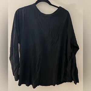Madewell Long Sleeve Black T Shirt